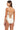 Women's Shine Solids Cut Out One Piece Swimsuit - White