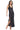 Crochet Maxi Coverup Dress - Black