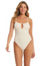 The Eyelet Collection Balconette One-Piece