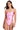 Women's Flare Gun Tye Dye Cut Out One Pice Swimsuit