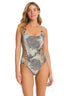 High Contrast Collection Side Cut Out One-Piece