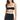 Colorblock Crop Top Cover Up Black - Red Carter