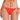 Eyelet Tie Side Bikini Bottom in Red - Red Carter