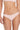 Jacquard Geo Scoop Bikini Bottom - Red Carter