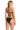 Shine Solids O - Ring Brazil Cut Bikini Bottom - Red Carter